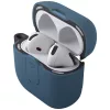 Uniq Clyde Apple AirPods 4 tok karabinerrel, kék