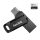 SANDISK 183598 USB-C pendrive, USB 3.1, Dual Drive GO, 128GB, fekete