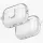 Uniq Glase Pro Apple AirPods Pro 3 tok karabinerrel, átlátszó