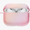 Uniq Iridescia Apple AirPods Pro 3 tok karabinerrel, rózsaszín