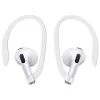Uniq Iridescia Apple AirPods 4 tok karabinerrel, fülakasztóval, kék