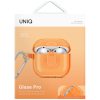 Uniq Glase Pro Apple AirPods 4 tok karabinerrel, narancs