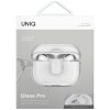Uniq Glase Pro Apple AirPods Pro 2 tok karabinerrel, átlátszó