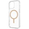 Uniq Clario Magclick Apple iPhone 16 Pro MagSafe tok, átlátszó-arany