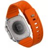 Uniq Fluo Apple Watch 40/41/42/44/45/46/49mm mágneses szíj, narancs