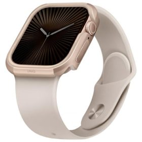   Uniq Valencia Apple Watch 11/ Watch 10 46mm műanyag tok, arany