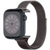 Spigen Metal Fit Apple Watch 1-6, SE, SE (2022), SE (2025) (38 / 40 mm) / Watch 7-9 (41 mm) / Watch 10-11 (42 mm) fém szíj, grafit