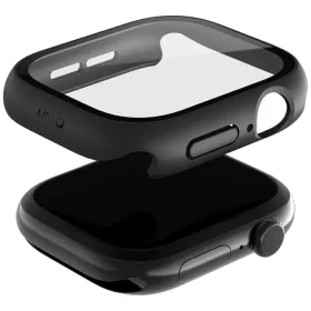   Uniq Nautic Apple Watch 11 / Watch 10 42mm műanyag tok, IP68 por-és cseppálló kijelzővédelemmel, fekete