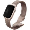 Uniq Dante Pro Apple Watch 1/2/3/4/5/6/7/8/9/10/11/SE/SE2/SE3 (40/41/42mm) rozsdamentes acél szíj, rozéarany