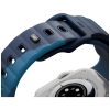 Uniq Stride De Rubber Apple Watch 44/45/46/49mm gumis szilikon szíj, kék
