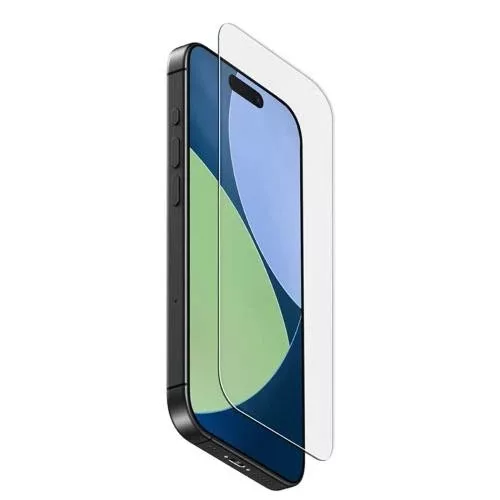 Uniq Optix Covex Clear Apple iPhone 17 tempered glass kijelzővédő üvegfólia felhelyező kerettel, átlászó