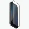 Uniq Optix Matte Apple iPhone 16 Plus tempered glass kijelzővédő üvegfólia felhelyező kerettel, fekete