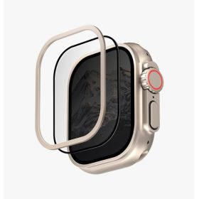   Uniq Optix Duo Pro Apple Watch Ultra 3 / 2 / 1 49mm Anti-reflecting tempered kijelzővédő fólia, ezüst