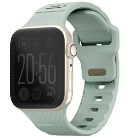   Uniq Stride De Rubber Apple Watch 42/41/40mm gumis szilikon szíj, zöld