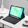 Tech-Protect Sc Pen + Keyboard Samsung Galaxy Tab A9+ / Tab A11+ oldalra nyíló, kitámasztható mappa tok ceruza tartóval, mágneses rögzítés, billentyűzettel, fekete