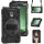 Galaxy Tab Active 5 WIFI (SM-X300) / Galaxy Tab Active 5 LTE (SM-X306B) műanyag tablet tok, fekete