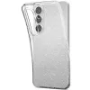 Spigen Liquid Crystal Glitter Samsung Galaxy S26 tok, Crystal Quartz, átlátszó