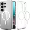 Spigen Ultra Hybrid MagFit Samsung Galaxy S26 Ultra tok, Clear White, átlátszó-fehér