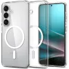 Spigen Ultra Hybrid MagFit Samsung Galaxy S26 Plus tok, Clear White, átlátszó-fehér