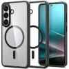 Spigen Ultra Hybrid MagFit Samsung Galaxy S26 Plus tok, Matte Black, átlátszó-fekete