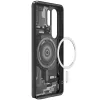 Spigen Ultra Hybrid MagFit Samsung Galaxy S26 Ultra tok, MagSafe, Zero One, átlátszó-fekete