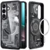 Spigen Ultra Hybrid MagFit Samsung Galaxy S26 Plus tok, MagSafe, Zero One, átlátszó-fekete
