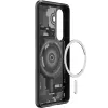 Spigen Ultra Hybrid MagFit Samsung Galaxy S26 Plus tok, MagSafe, Zero One, átlátszó-fekete