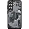 Spigen Ultra Hybrid MagFit Samsung Galaxy S26 tok, MagSafe, Zero One, átlátszó-fekete