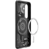 Spigen Ultra Hybrid MagFit Samsung Galaxy S26 tok, MagSafe, Zero One, átlátszó-fekete