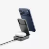 Spigen EF302MOQ 2in1 Magfit vezeték nélküli wireless gyorstöltő, mágneses, 25W, fekete
