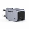 Ugreen Nexode Pro X703 USB-C hálózati töltő adapter, GaN, 30W, 3A, szürke