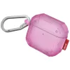 Skinarma Mecha CE AirPods 4 tok karabinerrel, Fuchsia, rózsaszín