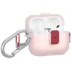 Skinarma Mecha LE AirPods Pro 3 tok karabinerrel, Forst Blush, halványrózsaszín