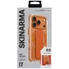 Skinarma Helio Apple iPhone 17 Pro Max mágneses tok kitámasztóval, narancs