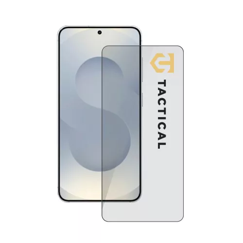 Tactical Glass Shield Privacy Stealth 5D Samsung Galaxy S26 kijelzővédő üvegfólia, fekete (betekintés gátló)
