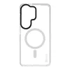 OBAL:ME MagNetix Bumper Samsung Galaxy S26 Ultra hátlap tok kameravédő peremmel, MagSafe, fehér
