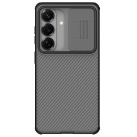   Nillkin CamShield Pro Samsung Galaxy S26 műanyag hátlap tok kameravédelemmel, fekete-átlátszó