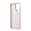 Guess PU Leather 4G Gold Frame Samsung Galaxy S26 Ultra mágneses tok, rózsaszín