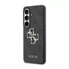 Guess PU 4G Metal Logo Samsung Galaxy S26 tok, szürke