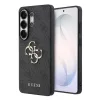 Guess PU 4G Metal Logo Samsung Galaxy S26 Ultra tok, szürke