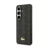 Lacoste PVC Blend Monogram Gold Logo Samsung Galaxy S26 mágneses tok, barna