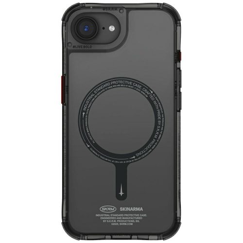 Skinarma Saido Apple iPhone 17e / iPhone 16e mágneses tok, Magsafe kompatibilis, fekete