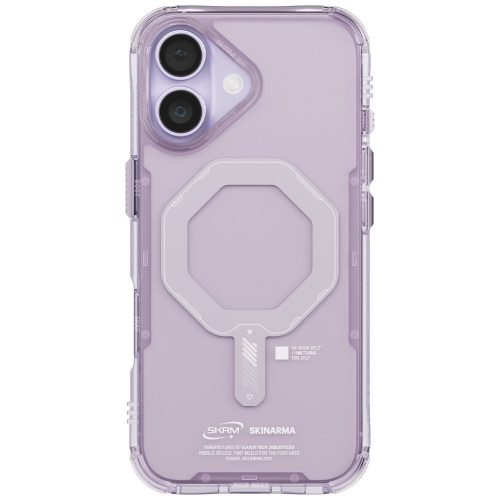 Skinarma Saido Apple iPhone 17 mágneses tok, Magsafe kompatibilis, lila