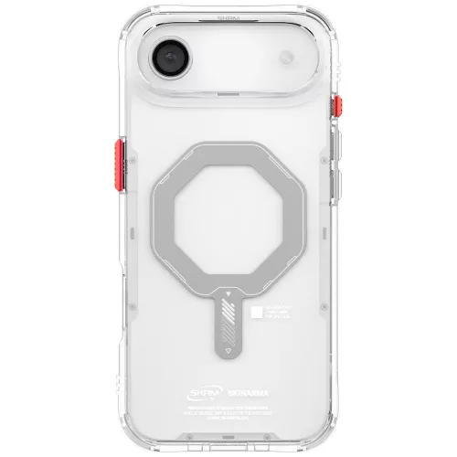 Skinarma Saido Apple iPhone 17 Air (2025) mágneses tok, Magsafe kompatibilis, átlátszó