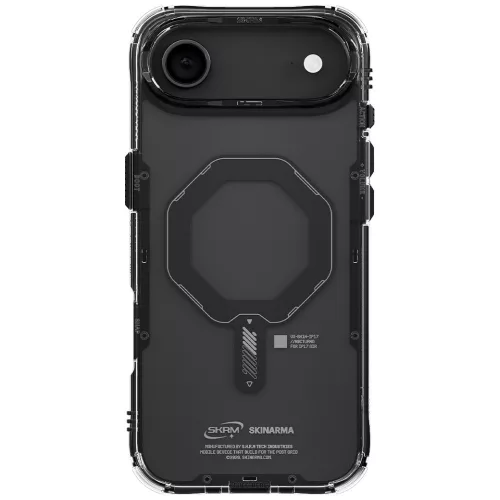 Skinarma Saido Apple iPhone 17 Air (2025) mágneses tok, Magsafe kompatibilis, fekete