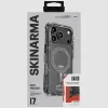 Skinarma Saido Apple iPhone 17 Pro mágneses tok, Magsafe kompatibilis, fekete