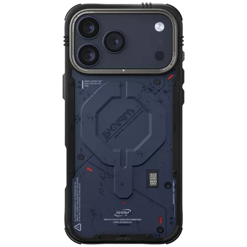 Skinarma Vigor Apple iPhone 17 Pro Max mágneses tok, Magsafe kompatibilis, kék