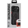 Skinarma Vektor Apple iPhone 17 Pro mágneses tok, Magsafe kompatibilis, fekete-piros