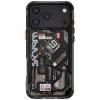 Skinarma Spectra Apple iPhone 17 Pro mágneses tok, Magsafe kompatibilis, fekete