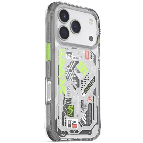 Skinarma Spectra Apple iPhone 17 Pro mágneses tok, Magsafe kompatibilis, átlátszó